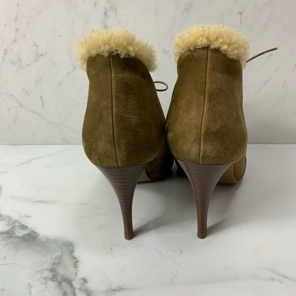 J. Crew shearling lined stiletto booties - Picture 5 of 6